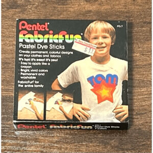 Pentel Fabricfun Pastel Dye Sticks Vintage Dye Sticks Permanent Colorful Designs